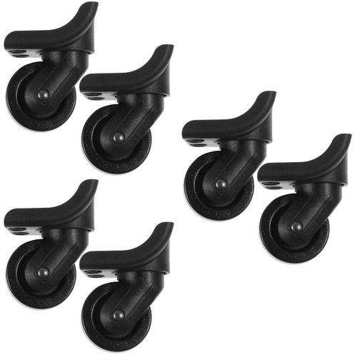 3pairs black luggage wheels - 3pairs,