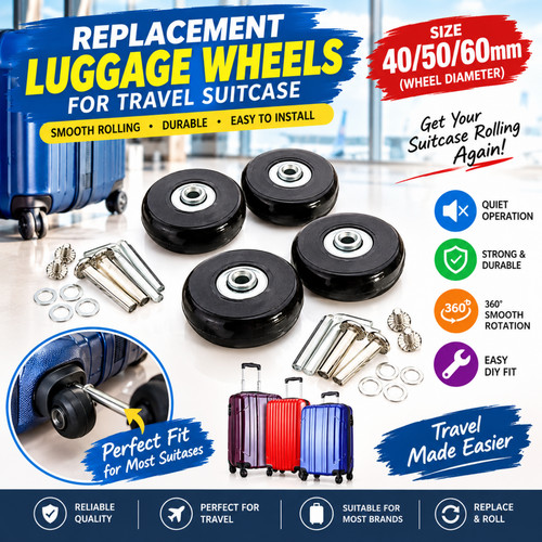 Replacement travel luggage - 2x,