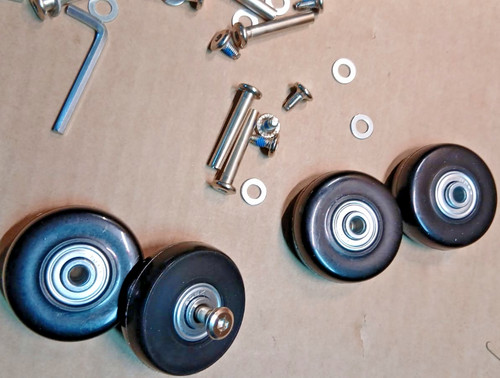 Suitcase wheels replacement - suitcase,