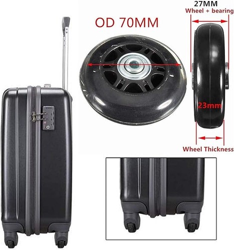 70mm suitcase wheel - 70mm,